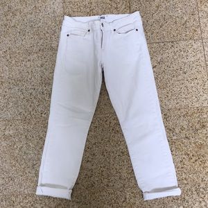 White Paige jeans - Kylie Crop